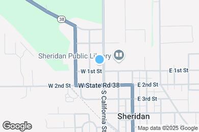 Map image of the property - 102 N California St
