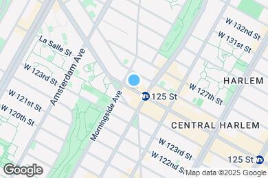 Map image of the property - WEST 125 STREET