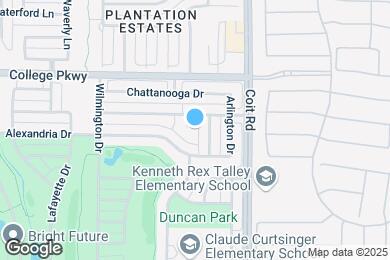 Map image of the property - 6104 Sumter Ct