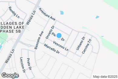 Map image of the property - 16433 Pienza Dr
