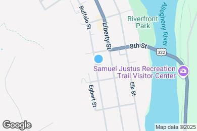 Map image of the property - 726 Buffalo St