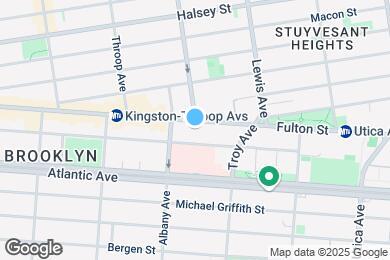 Map image of the property - 1584 Fulton St