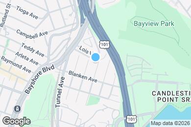 Map image of the property - 212 Tocoloma Ave