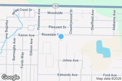 Map image of the property - 706 Hickory Ave