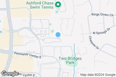 Map image of the property - The Heights at Dunwoody