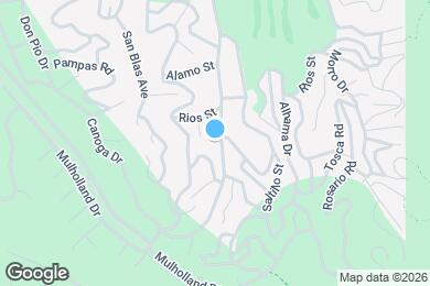 Map image of the property - 4345 Canoga Ave