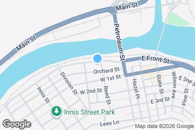Map image of the property - 203 W Front St