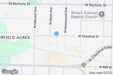 Map image of the property - 2830 W Chestnut St