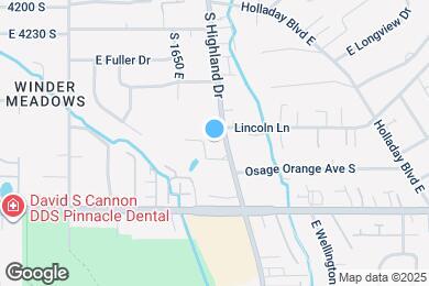 Map image of the property - Delmonico Apartments