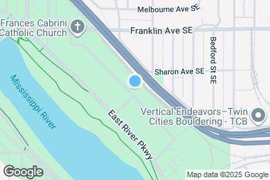 Map image of the property - 1633 E River Ter
