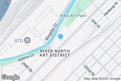 Map image of the property - Dylan at RiNo
