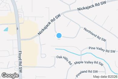 Map image of the property - 513 Shannon Green Cir SW