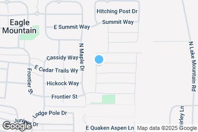 Map image of the property - 2286 E Wild Horse Way