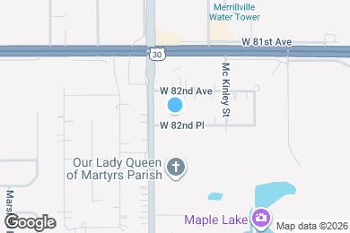 Map image of the property - 2306 W 82nd Pl