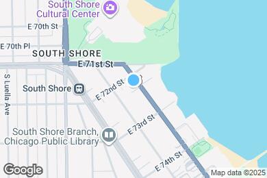 Map image of the property - 7216 S South Shore Dr