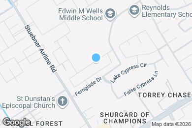 Map image of the property - 4231 Tulip Oak Dr