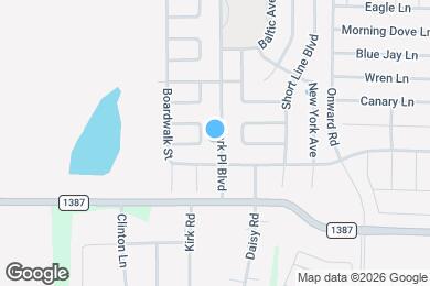 Map image of the property - 907 Park Pl Blvd