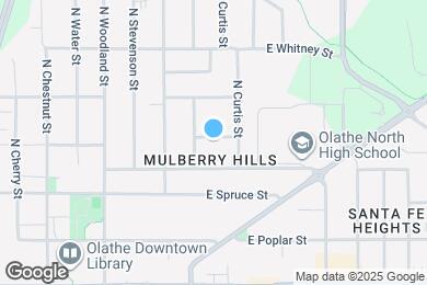 Map image of the property - 523 E Prairie Terrace