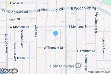 Map image of the property - 1973 El Sereno Ave