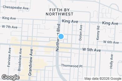 Map image of the property - 1522 Northwest Blvd