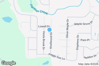 Map image of the property - 6917 Knollwood Dr