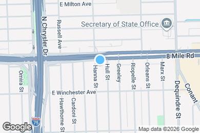 Map image of the property - 20506 Hanna St