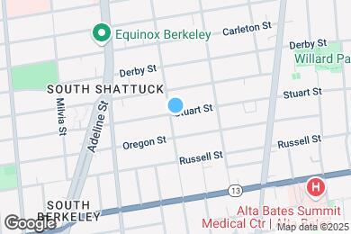 Map image of the property - 2801 Fulton St