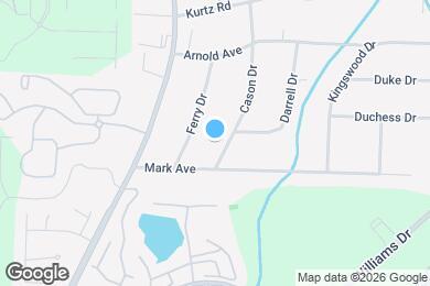 Map image of the property - 1941 Cason Dr