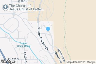 Map image of the property - 1068 Canyon Meadow Dr