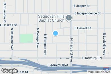 Map image of the property - 119 N Florence Pl