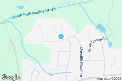 Map image of the property - 4051 Meredith Woods Ln