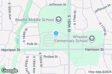 Map image of the property - 6759 S 181st Ct