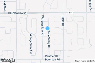Map image of the property - 5499 Moon Valley Dr