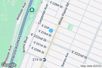 Map image of the property - 687 E 223rd St