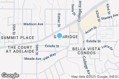 Map image of the property - 5885 El Cajon Blvd