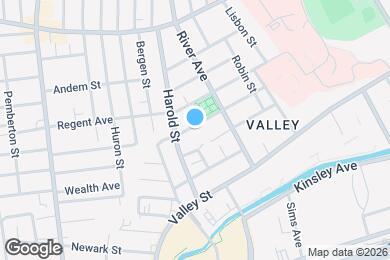 Map image of the property - 115 Allston St