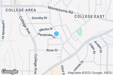 Map image of the property - 6258 Pembroke Dr