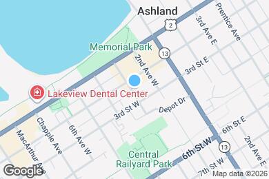 Map image of the property - 208 3rd Ave W