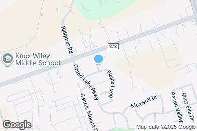 Map image of the property - 1640 Highland Falls Dr