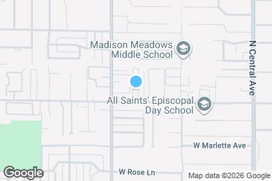Map image of the property - Valencia Townhomes