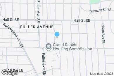 Map image of the property - 1316 Benjamin Ave SE