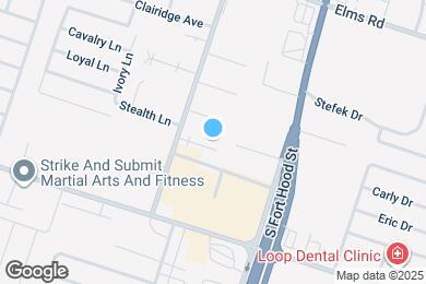 Map image of the property - 1105 Horizon Dr