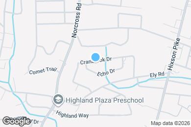 Map image of the property - 1206 Cranbrook Dr