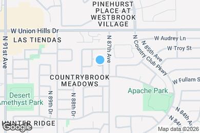 Map image of the property - 18246 N 87th Dr