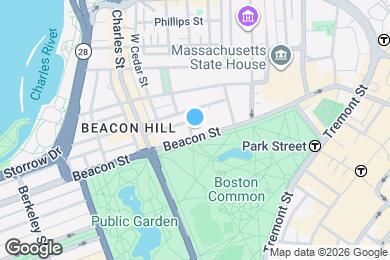 Map image of the property - 411 Beacon St