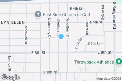 Map image of the property - 608 Ellenhurst Dr