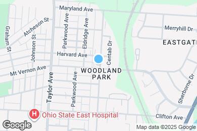 Map image of the property - 329 Woodland Ave