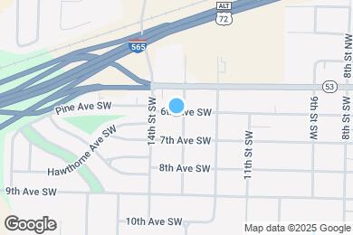 Map image of the property - Avenue 6 - Luxury Apartments Downtown Huntsville South