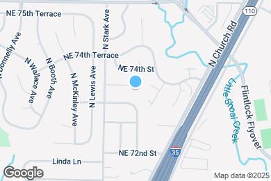 Map image of the property - 8835 NE 73rd Ct