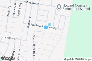 Map image of the property - 103 Frio River Trl